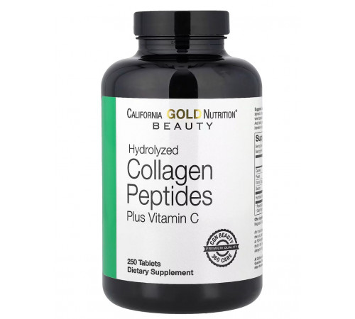 Коллаген пептиды  + витамин C 250 таблеток, Collagen Peptides + vitamin C 250 tab