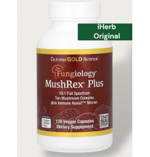 ежовик гребенчатый, MushRex Plus 120 vegcaps