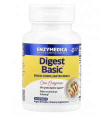 Digest Basic, формула основных ферментов, 30 капсул